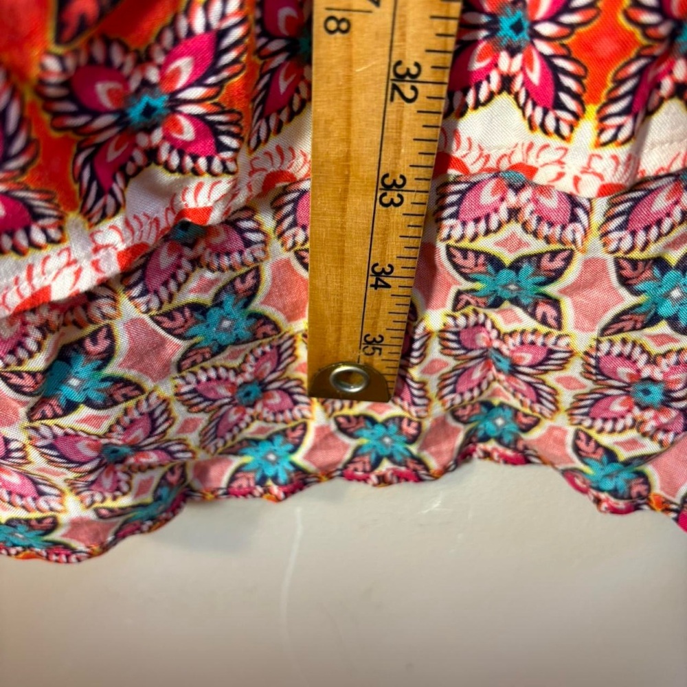 Fig And Flower Multicolor Patterned Midi Dress - image 3